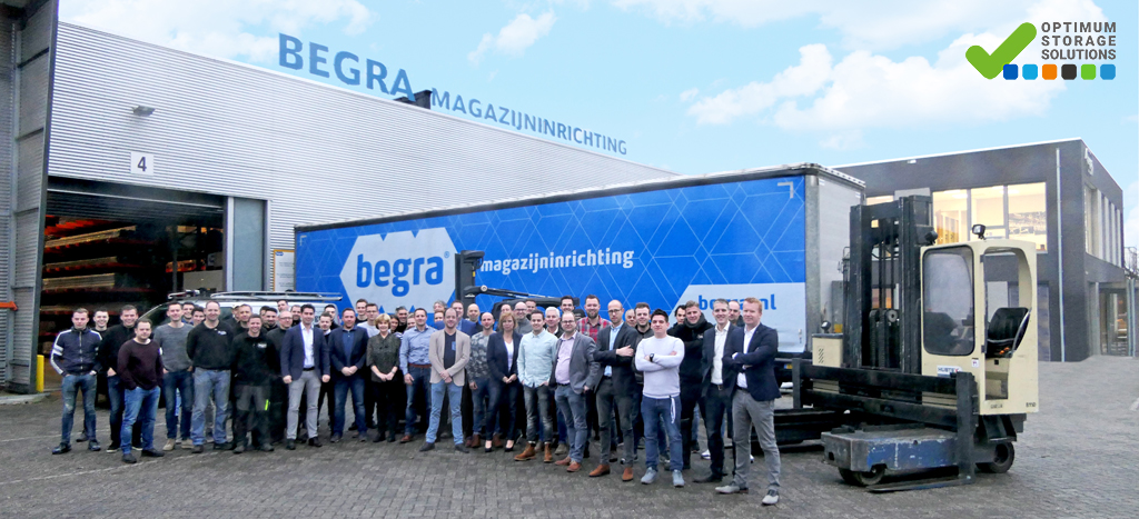 begra magazijninrichting