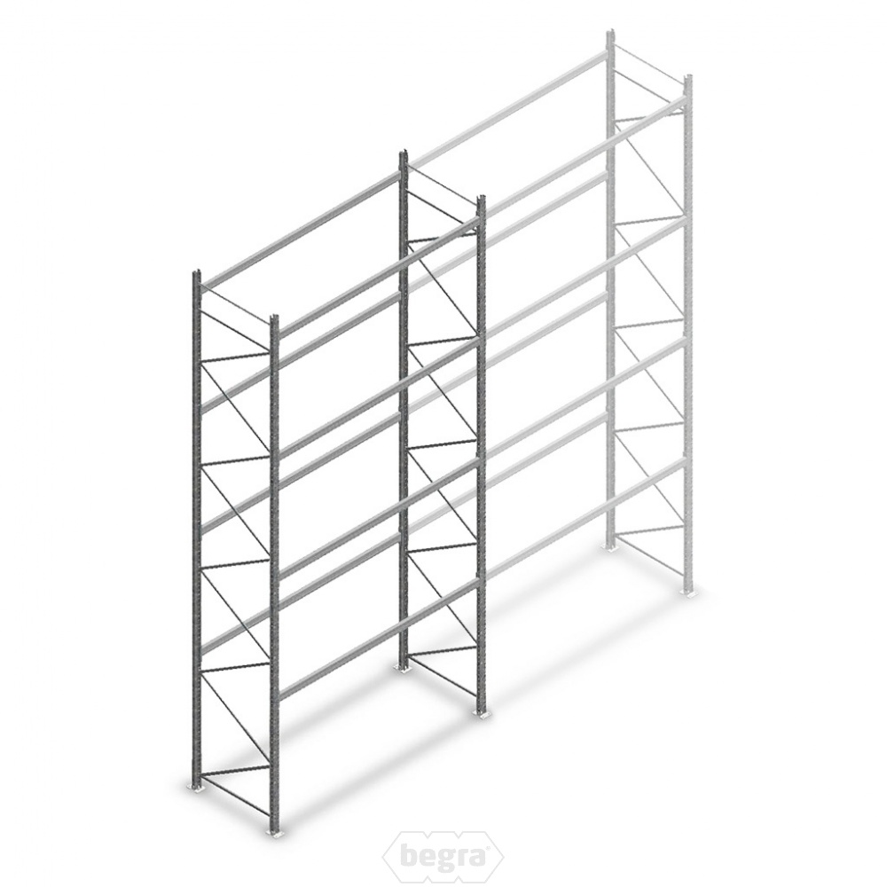 Gebruikte Electrolux palletstelling 5600x2700x900 mm (hxbxd) - 4 niveaus beginsectie