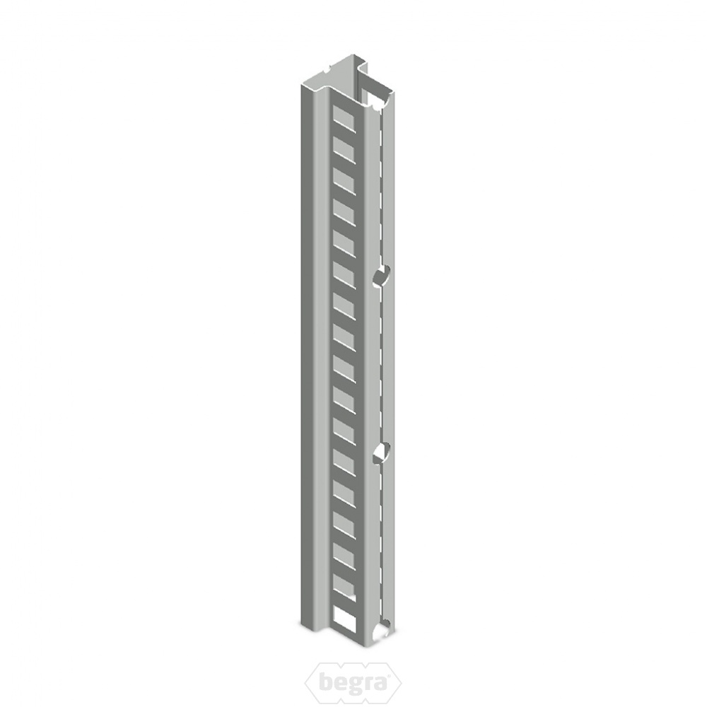 Stijl 2000 mm verzinkt voor Medium Duty Legbordstelling