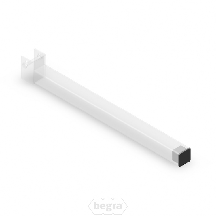 Lichte draagarmstelling draagarm afdekdop 40 x 40 mm
