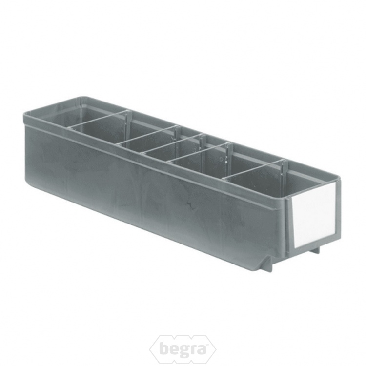 Magazijnbak, Magazijnstellingbak, Kunststof bak RK 400x93x83 grijs