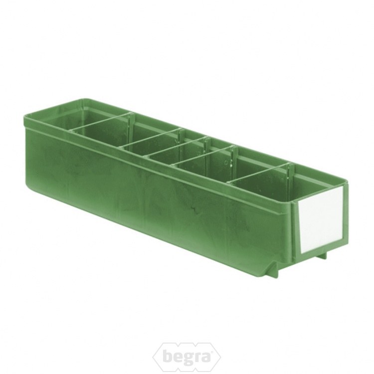 Magazijnbak, Magazijnstellingbak, Kunststof bak RK 400x93x83 groen