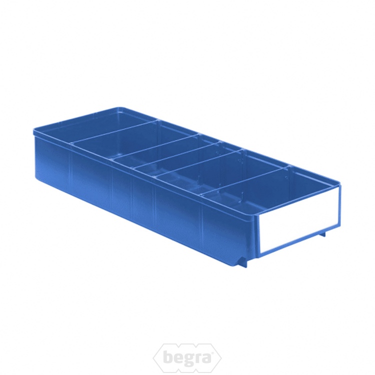 Magazijnbak, Magazijnstellingbak, Kunststof bak RK 500x186x83 blauw