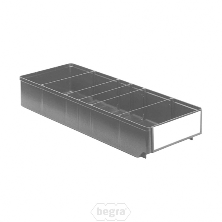 Magazijnbak, Magazijnstellingbak, Kunststof bak RK 500x186x83 grijs