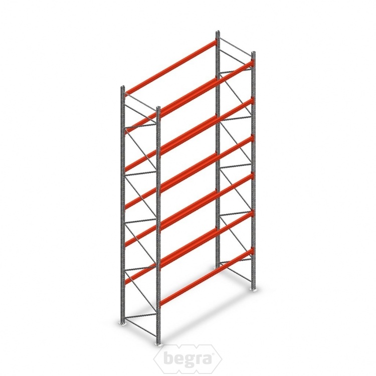 Palletstelling AR T2 6000x2700x1100 beginsectie