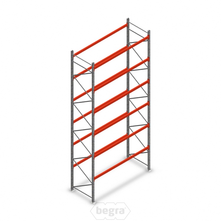 Palletstelling AR T2 6000x2700x1100 beginsectie