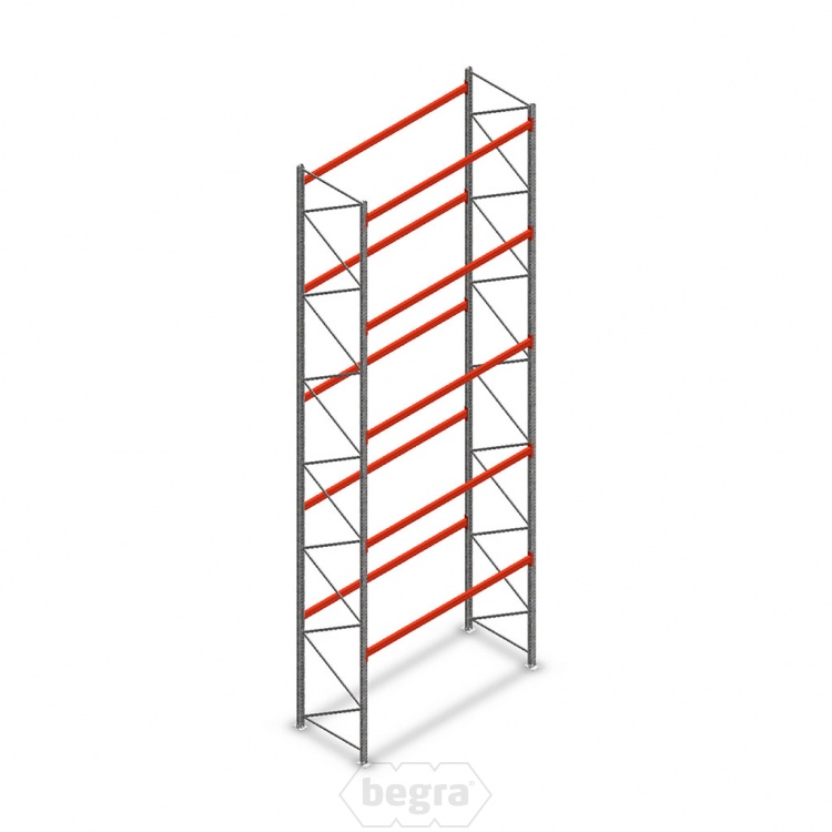 Palletstelling AR T2 8000x2700x1100 beginsectie