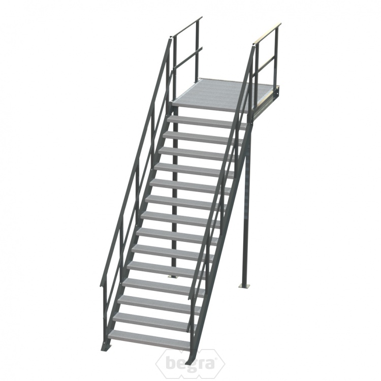 Standaard bordestrap rechtdoor 2800x1200 mm (hxb)