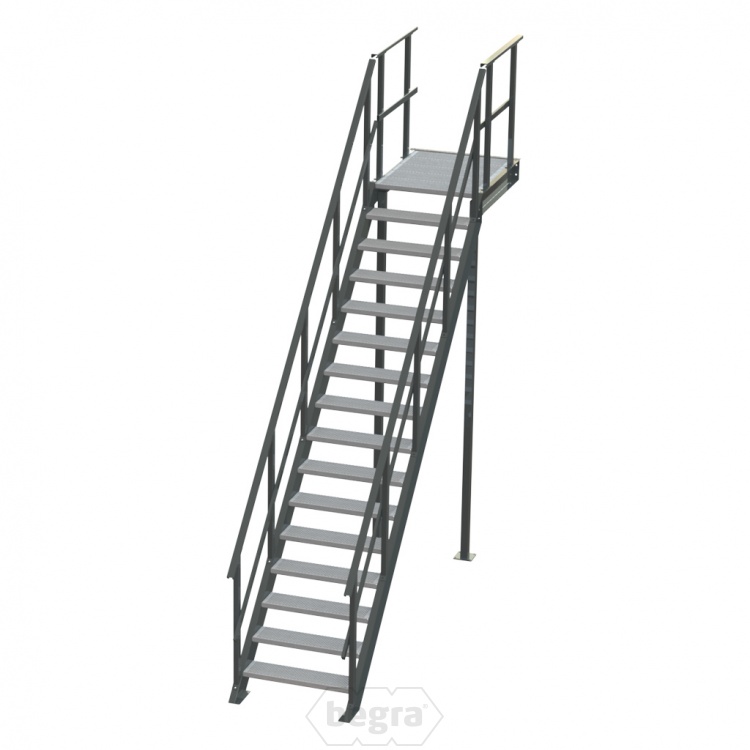 Standaard bordestrap rechtdoor 3000x800 mm (hxb)