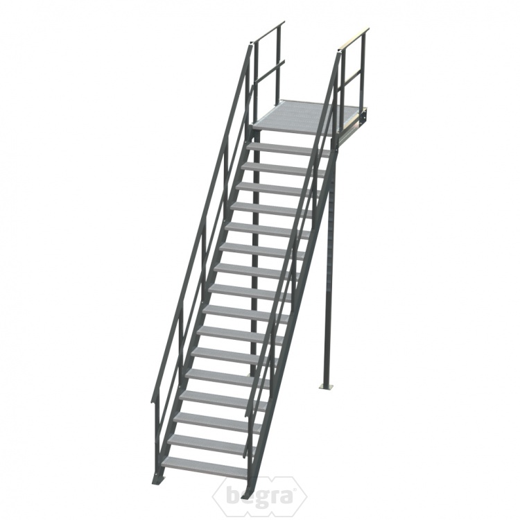 Standaard bordestrap rechtdoor 3200x1000 mm (hxb)