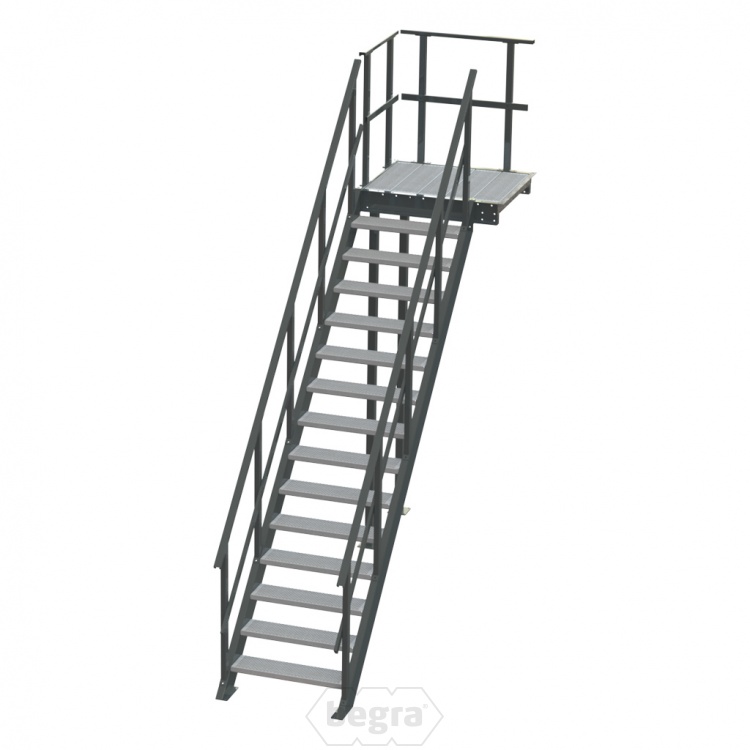 Standaard bordestrap rechtsaf 2800x800 mm (hxb)