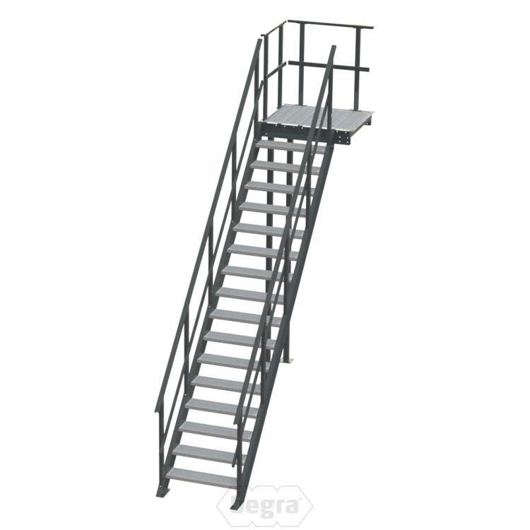 Standaard bordestrap rechtsaf 3200x800 mm (hxb)