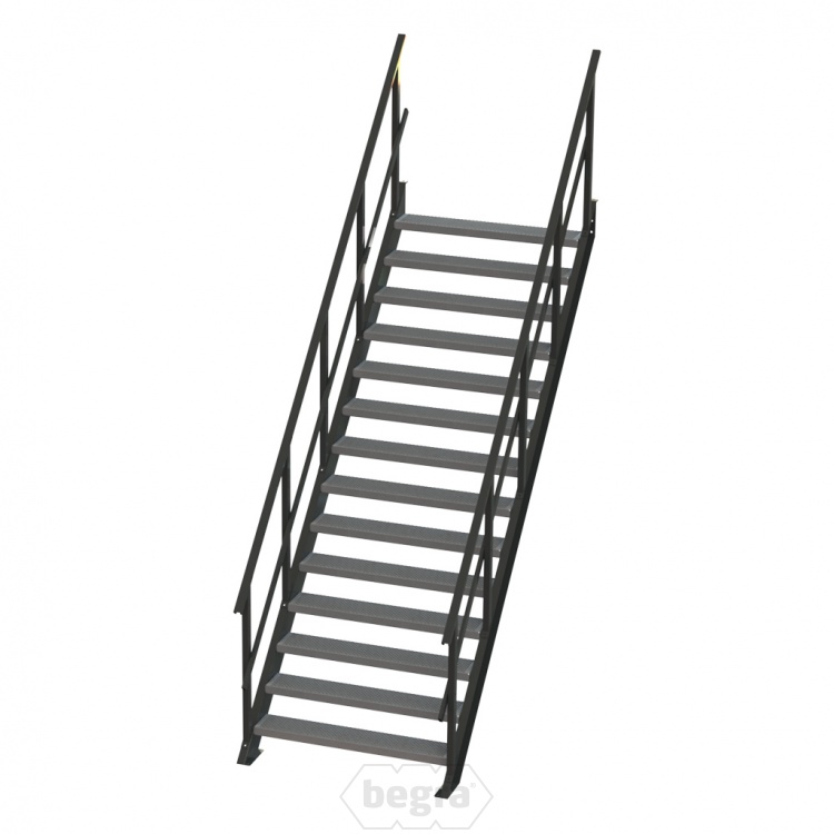 Standaard steektrap 2800x1200 mm (hxb)