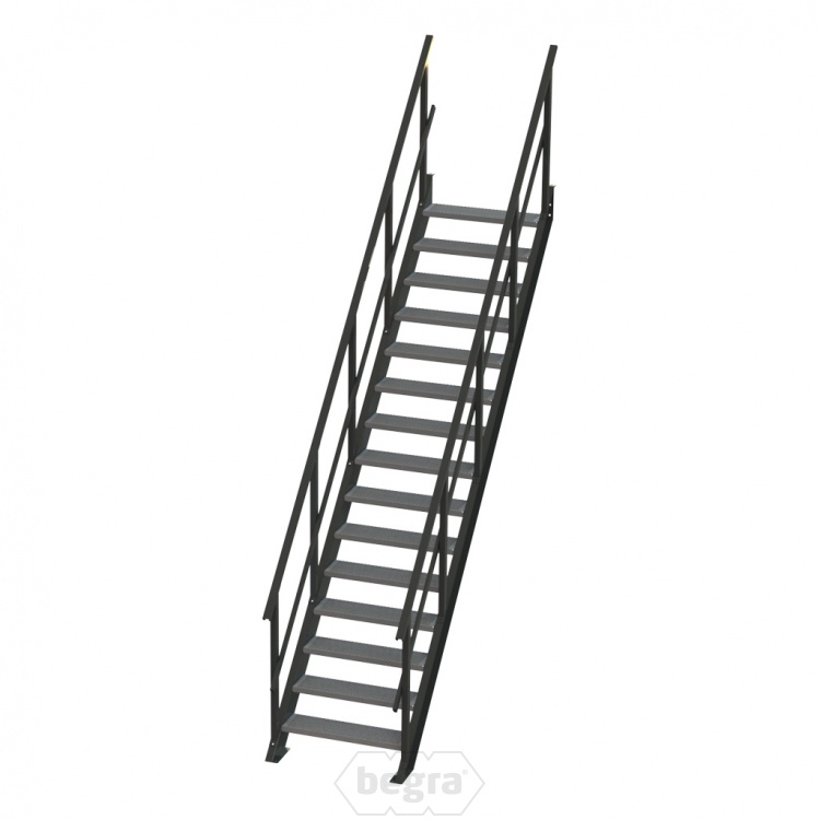 Standaard steektrap 3000x800 mm (hxb)