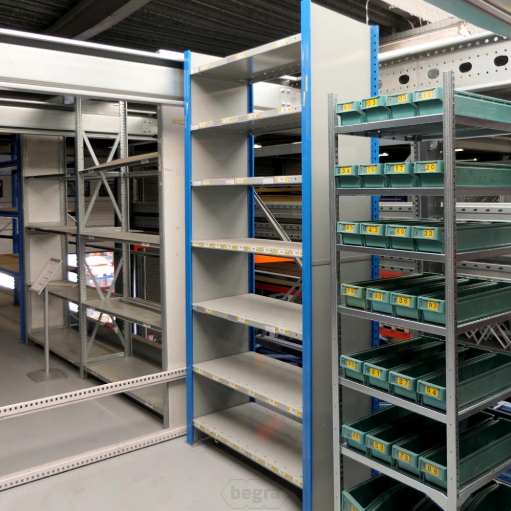 Voordeelpartij gebruikte Impex legbordstelling 2450x1000x500 mm (hxbxd) 1 sectie 7 niveaus