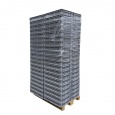 Aanbieding 80x gebruikte kunststof bakken, plastic kratten 600x400x120 grijs