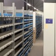 Aanbouwsectie gebruikte Dexion legbordstelling 2500x1280x400 8 niveaus
