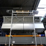 Aanbouwsectie gebruikte Dexion legbordstelling 3500x1000x600 10 niveaus