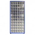 Assortimentskast, onderdelenkast 132 bakken 1810x780x230 mm (hxbxd)