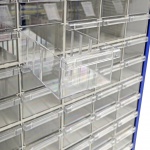 Assortimentskast, onderdelenkast 132 bakken 1810x780x230 mm (hxbxd)