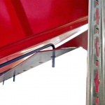Bakkenstelling HD met 3 niveaus bakken en 1 niveau legbord 2500x1300x400mm (hxbxd) beginsectie