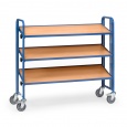 Bakkenwagen 250 kg met 3 houten etages 1240x415 (lxb) kantelbaar