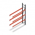 Bandenstelling grootvak AR 2250x1610x400mm (hxbxd) 3 niveaus antraciet aanbouwsectie