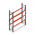 Bandenstelling grootvak AR 2250x1610x500mm (hxbxd) 3 niveaus antraciet beginsectie