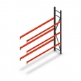 Bandenstelling grootvak AR 2250x2010x400mm (hxbxd) 3 niveaus antraciet aanbouwsectie