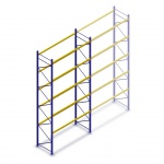 Beginsectie gebruikte Esmena IPE palletstelling 6250x2776x1100 - 5 niveaus