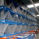Deels gebruikte AR T1 palletstelling 3000x2250x1100mmmm (hxbxd) - 3 niveaus aanbouwsectie