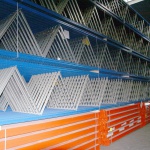 Deels gebruikte AR T1 palletstelling 3000x2250x1100mmmm (hxbxd) - 3 niveaus aanbouwsectie