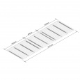Draadroosterlegbord AR niveau 2x 1340x1100mm + 1x 890x1100mm