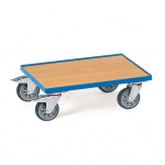Eurobakken rolplateau 250 kg 605x405 met bodemplaat en opstaande rand
