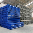 Gebruikte Bito palletstelling 5330x3600x1100, 5 niveaus aanbouwsectie 