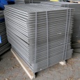 Gebruikte JH Esmena palletstelling 3000x1900x1100mm (hxbxd) - 3 niveaus + grijze draadroosters aanbouwsectie