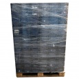 Gebruikte kunststof stapelbak, krat 300x200x150 donkerblauw