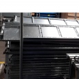 Gebruikte legbordstelling MD 2130x1000x300mm (hxbxd) 7 niveaus aanbouwsectie
