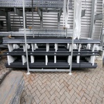 Gebruikte Link51 Euro legbordstelling 3600x1250x400mm (hxbxd) 12 niveaus beginsectie