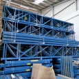 Gebruikte Polypal palletstelling 7500x3000x950mm (hxbxd) - 6 niveaus aanbouwsectie