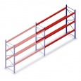 Gebruikte Ramada palletstelling 4500x3600x1000 mm (hxbxd) - 3 niveaus aanbouwsectie