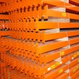 Gebruikte Vogelsang palletstelling 3000x3600x1100 mm (hxbxd) - 3 niveaus aanbouwsectie