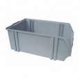 Kunststof stapelbak, Plastic magazijnbak A5 500x300x180 grijs