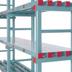 Kunststof stelling afdekplaat 1800x400