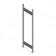 Legbordstelling Heavy Duty frame 2000x500 mm verzinkt