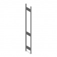 Legbordstelling Heavy Duty frame 2500x300 mm verzinkt