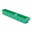 Plastic Bak, Magazijnbak, Magazijnstellingbak VKB 600x93x83 groen