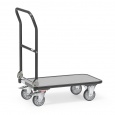 Opklapbare plateauwagen, magazijnwagen 250 kg 720x450 antraciet