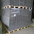 Palletaanbieding 200 gebruikte stapelbare magazijnbakken 400x300x72mm (lxbxh) antraciet