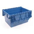Palletaanbieding 68 Begra distributiebakken, transportbakken 600x400x320 blauw
